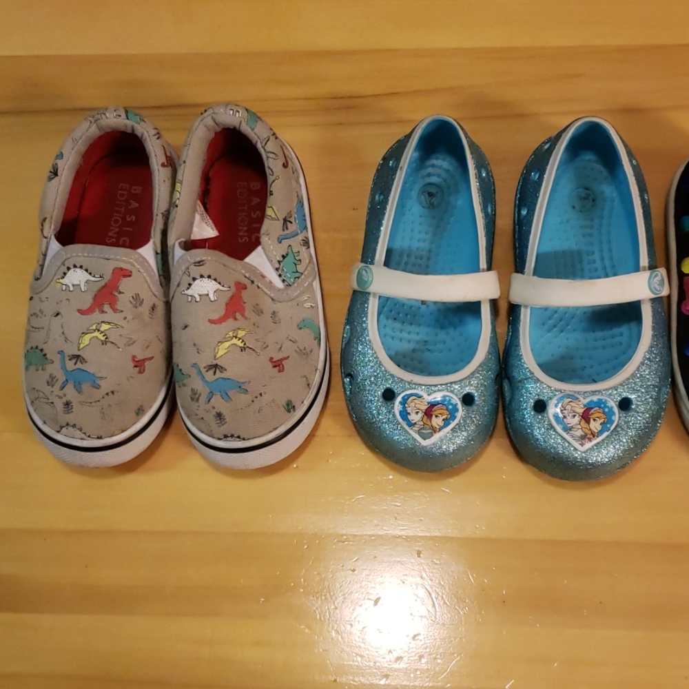 Toddler girls size 8 shoe lot
